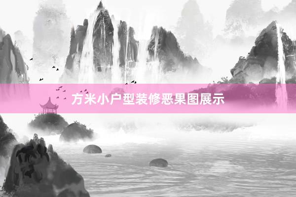 方米小户型装修恶果图展示